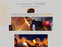 Tablet Screenshot of fibonaccigallery.com